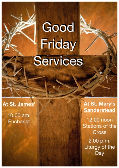 Good Friday Services – all churches