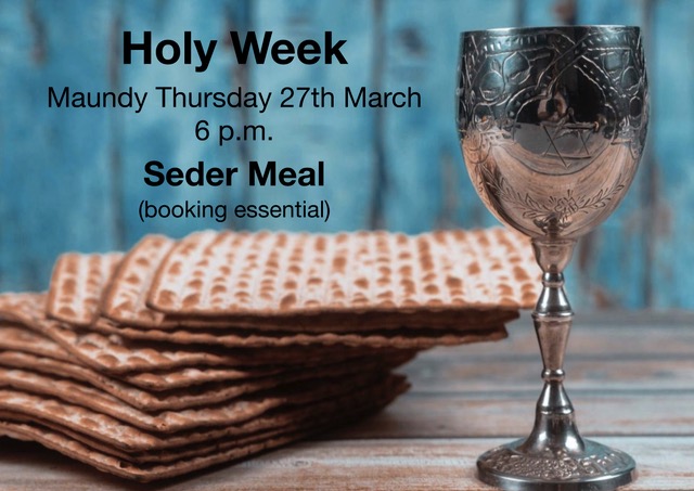 Seder Meal – St Mary’s
